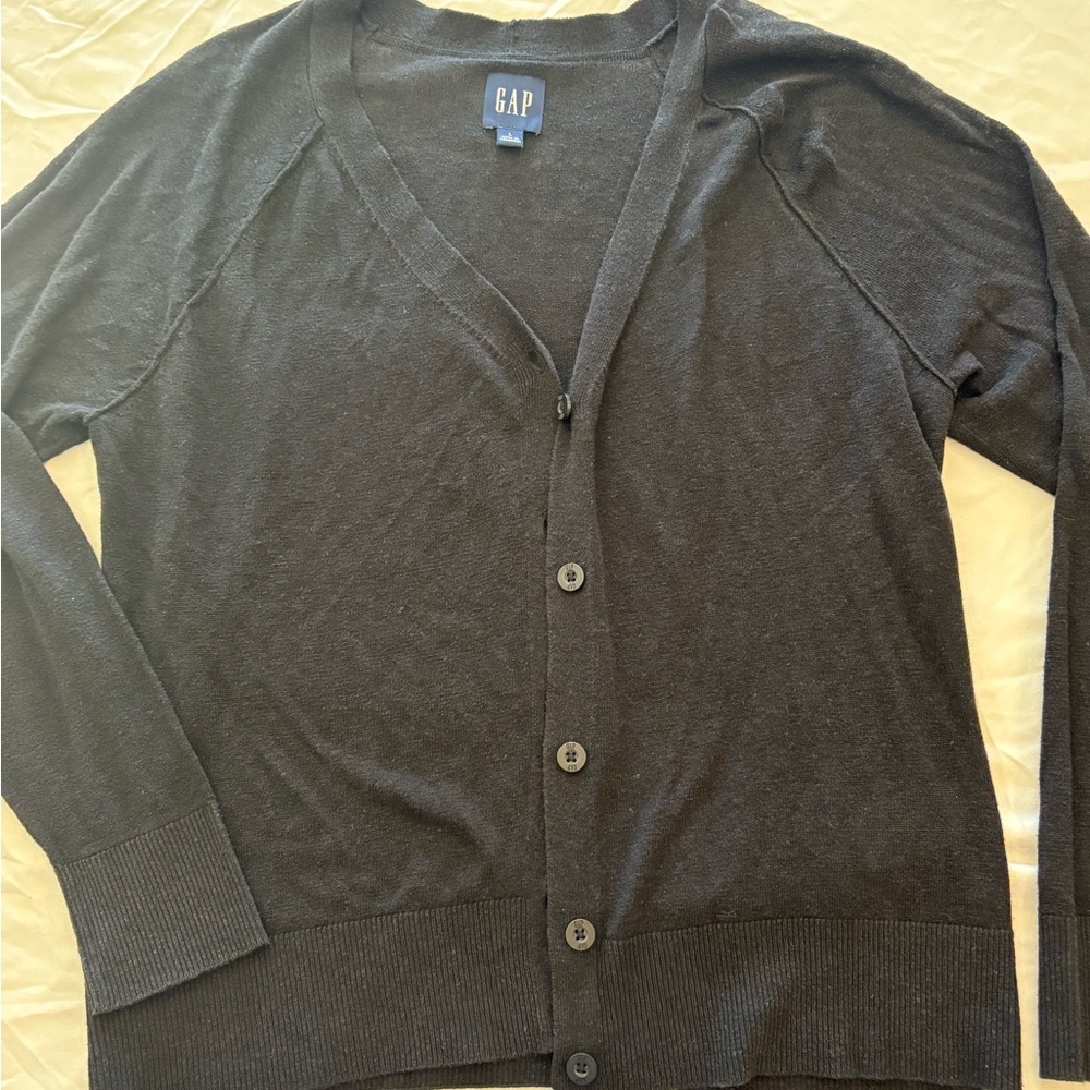 GAP Women’s Black Cardigan Sweater